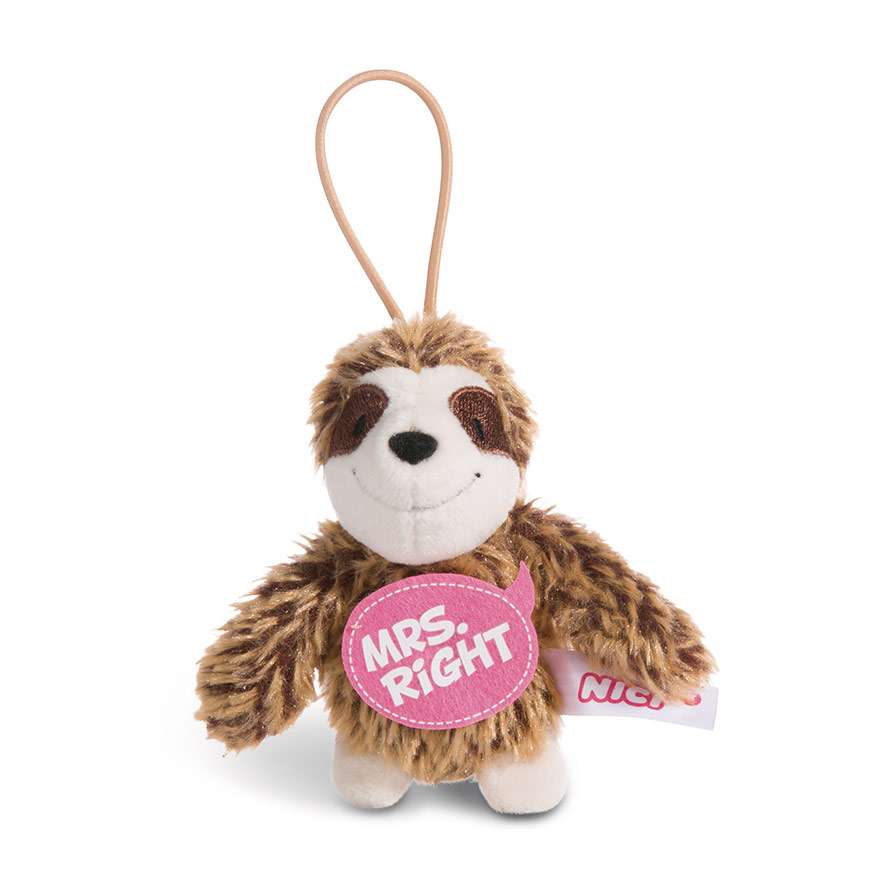 Mrs. Right Sloth Pendant