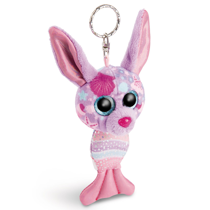 GLUBSCHIS Shellina Rabbit Mermaid Keyring