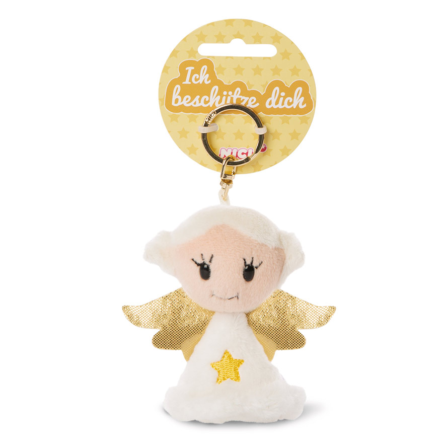 Guardian Angel with Star Keyring