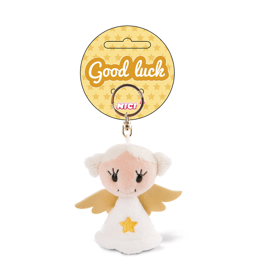 Guardian Angel with Star Keyring