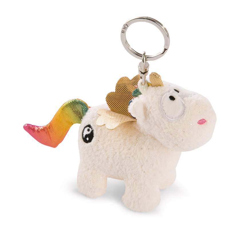 Theodor & Friends Rainbow Yang Unicorn Keyring