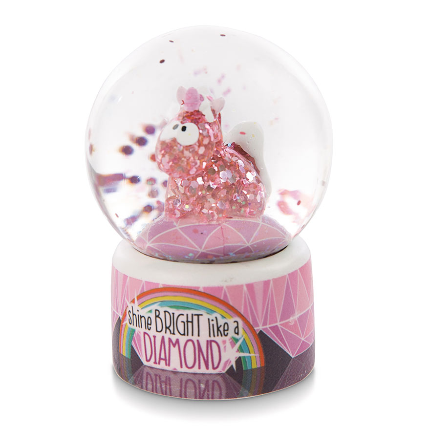 Theodor & Friends Unicorn Snow Globe