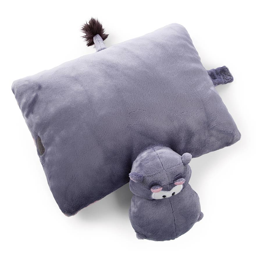 Wild Friends DJ Nilbert Hippo Cushion