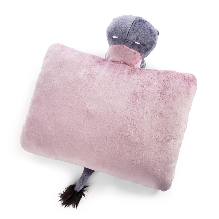 Wild Friends DJ Nilbert Hippo Cushion