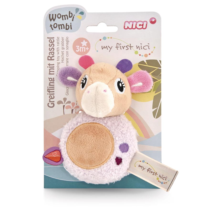 My First NICI Sasuma Giraffe Rattle