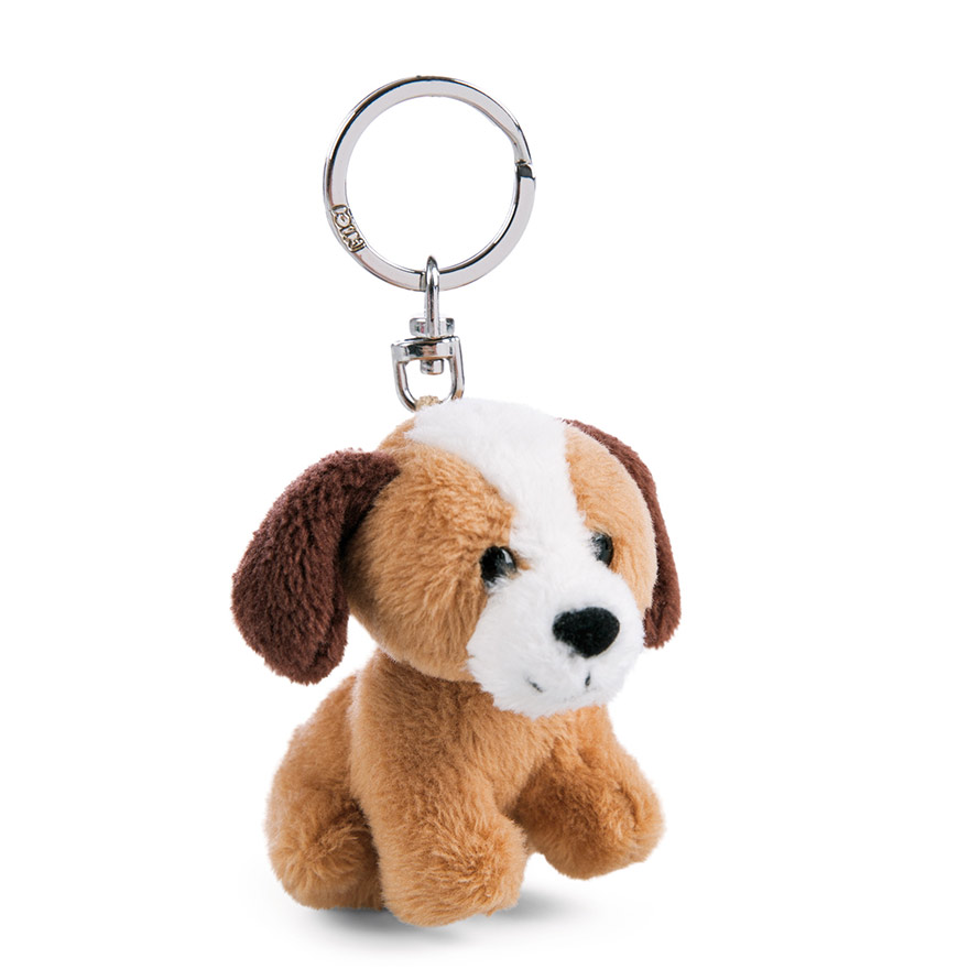 Happy Birthday Dog Keyring