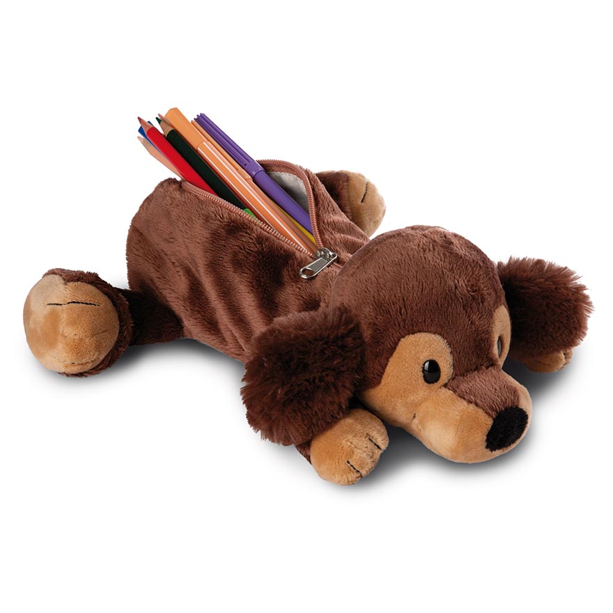 Cosy Winter Skida Dachshund Pencil Case