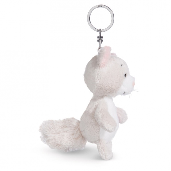 Love Classic Fluffy Love Cat Keyring