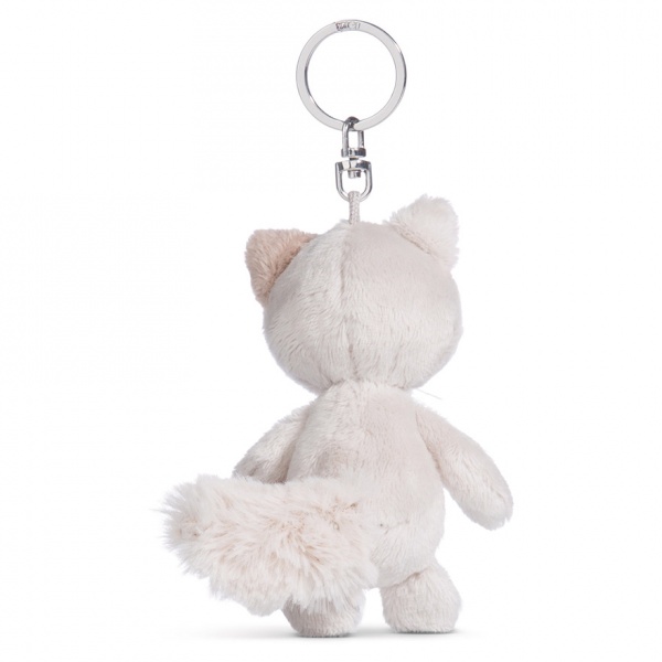 Love Classic Fluffy Love Cat Keyring