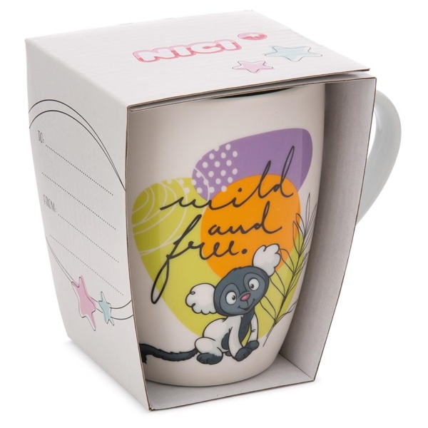 Wild Friends Lyka Lynx & Ruffi Lemur Mug