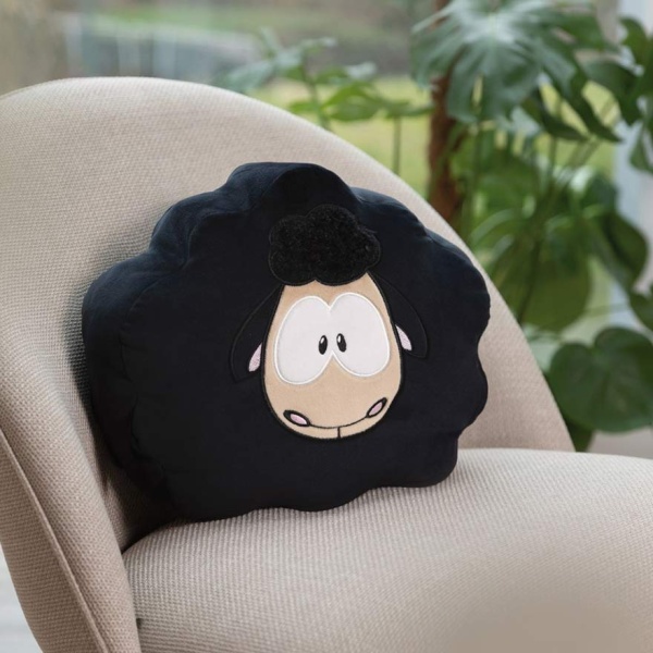 Wool*y Gang Black Sheep Cushion