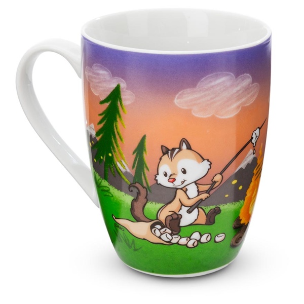 Forest Friends Winny Wolf & Jojo Chipmunk Mug