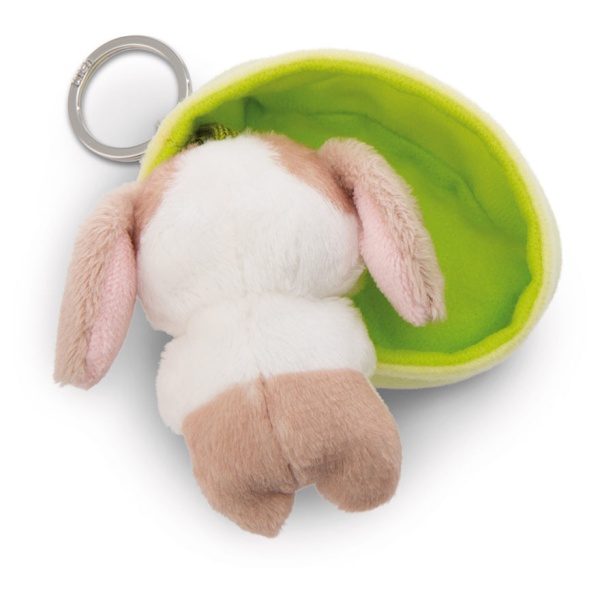 Sleeping Pets Cappuccino Bunny Keyring