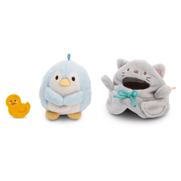 mymochi Waddle Penguin with Duck and Cat Costume