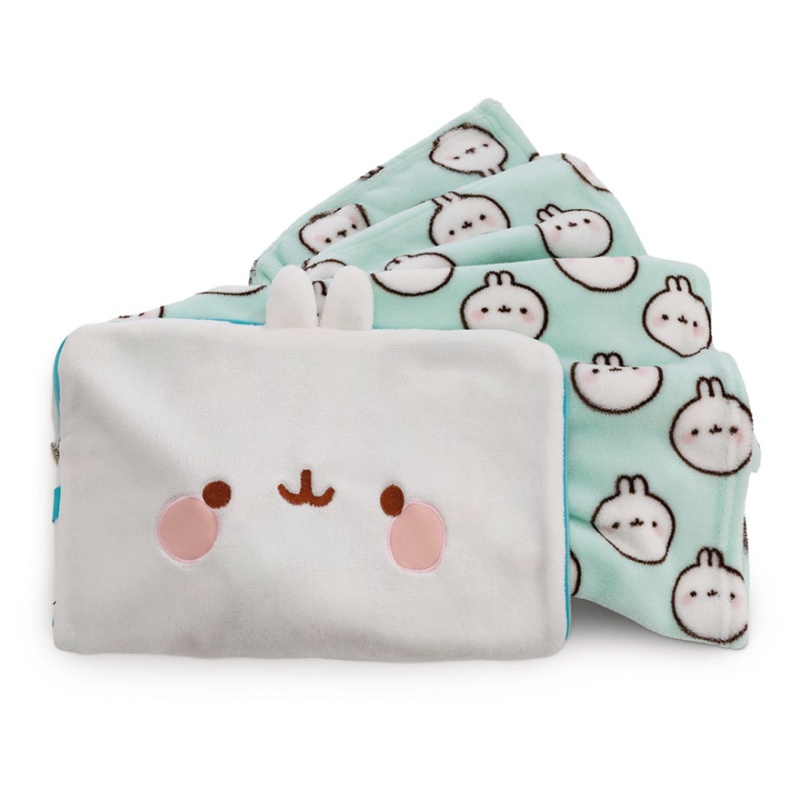 MOLANG Fleece Blanket & Pillow