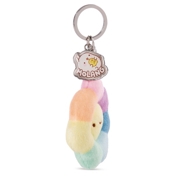 MOLANG Rainbow Flower Keyring