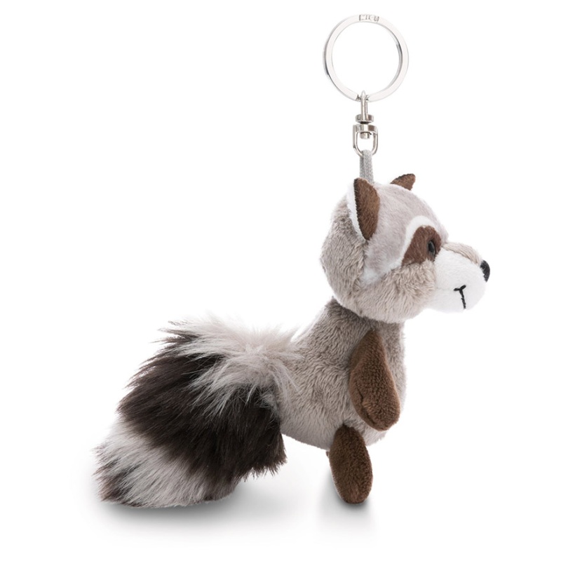 Dreamy Winter Lenno Raccoon Keyring