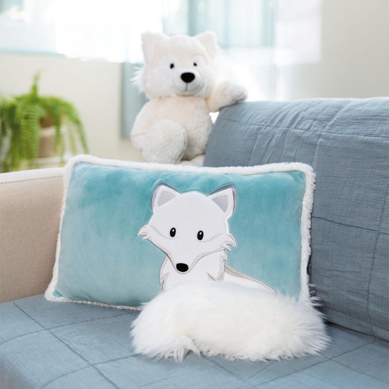 Dreamy Winter Vanja Snow Fox Cushion