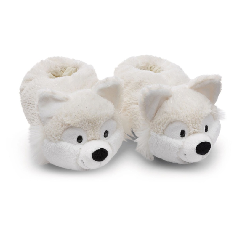 Dreamy Winter Vanja Snow Fox Slippers