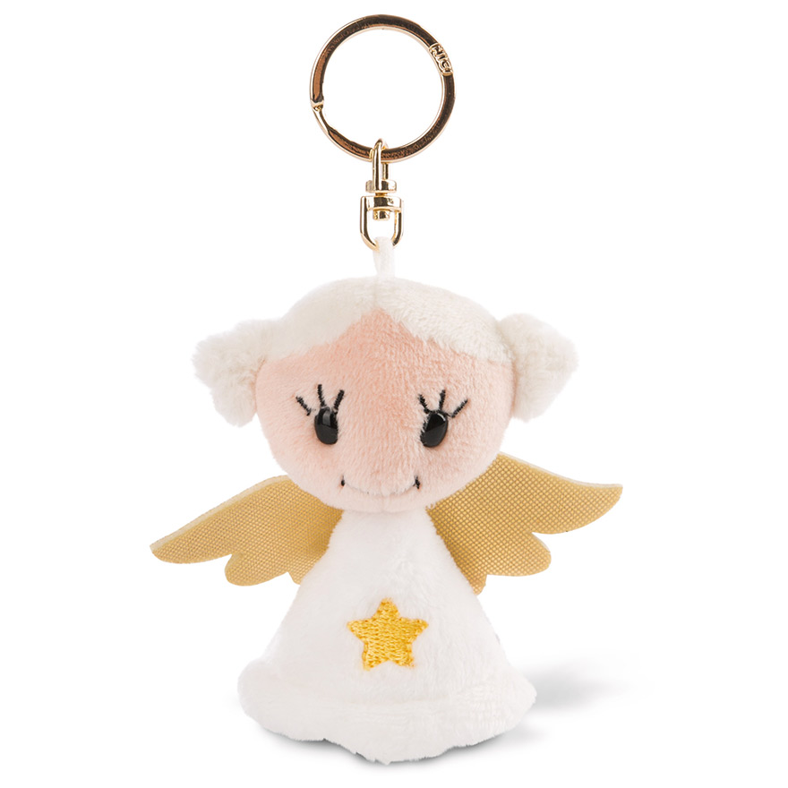 Guardian Angel with Star Keyring