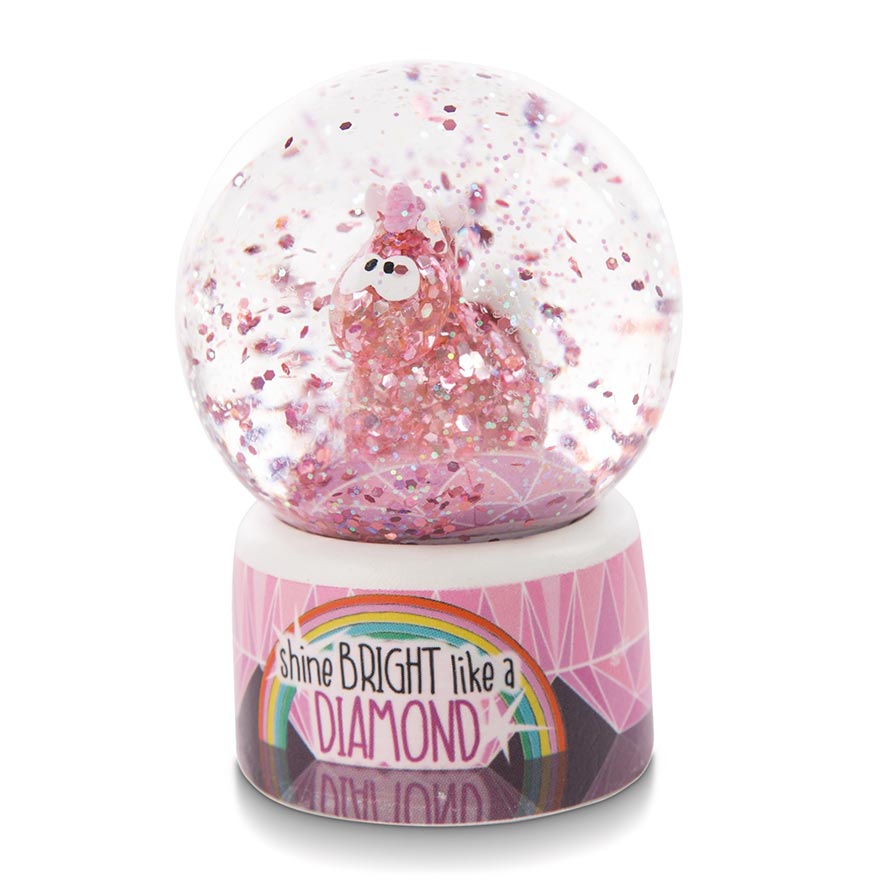 Theodor & Friends Unicorn Snow Globe