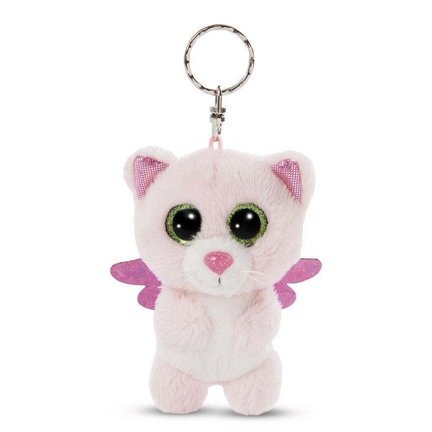 GLUBSCHIS Guardian Angel Cat Keyring