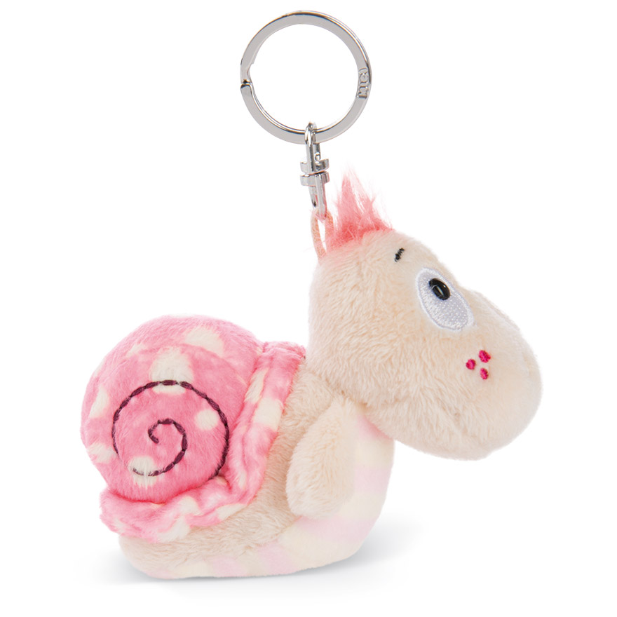 NICI Pink Snail Keyring