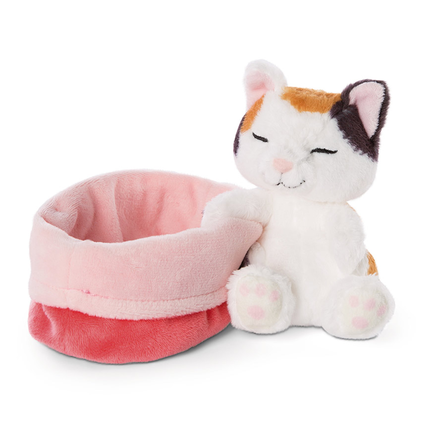 Sleeping Pets Calico Cat