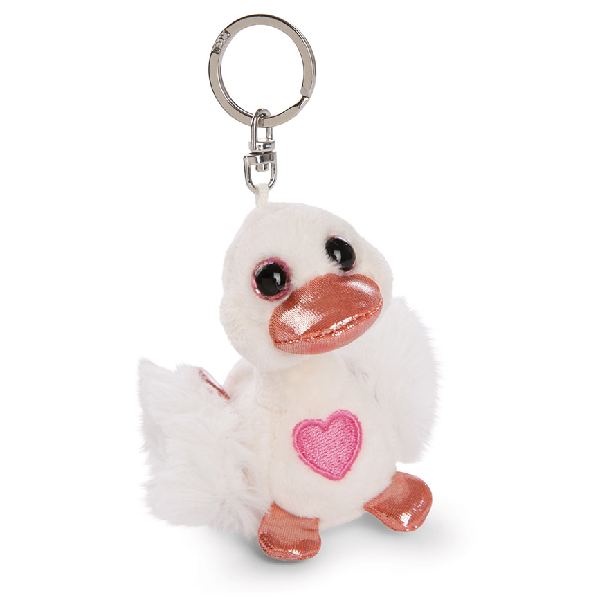 Love Classic Love Swan Keyring