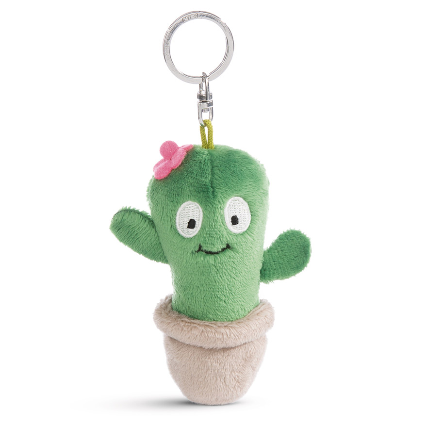 Funny Flowers Henriette Cactus Keyring