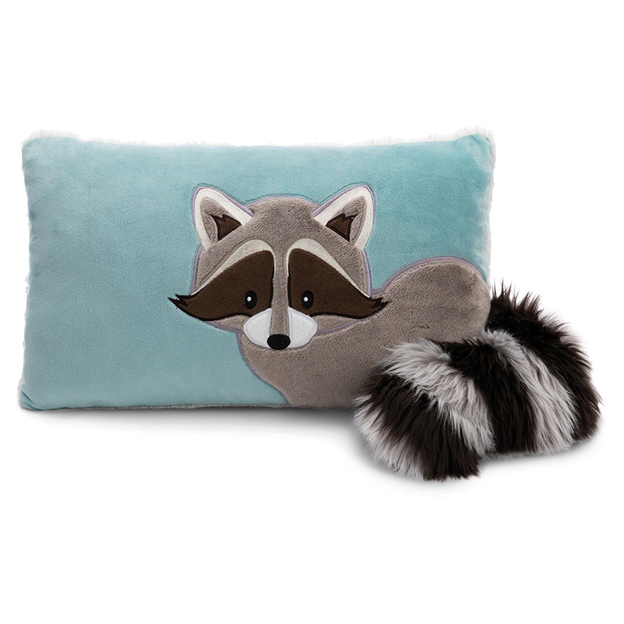 Dreamy Winter Lenno Raccoon Cushion